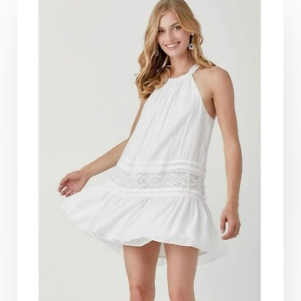 5. NWT Mustard Seed White Mini Dress